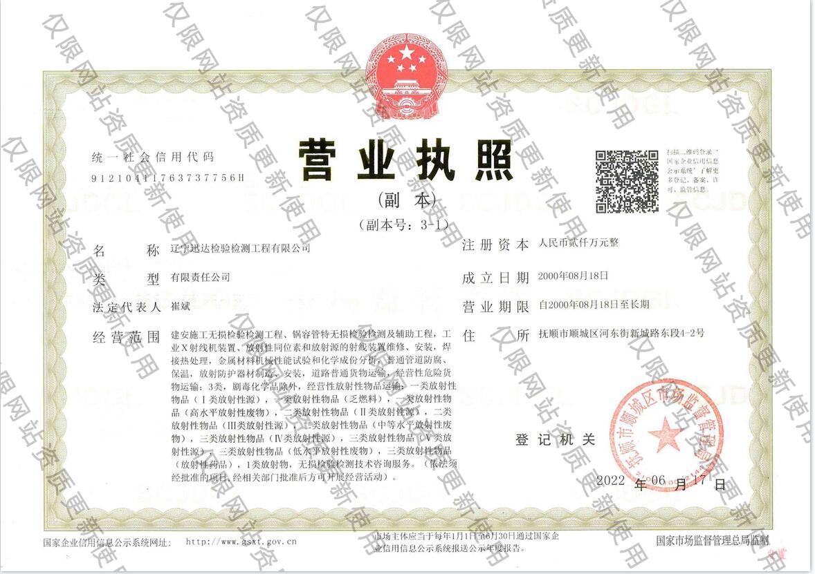 营业热照